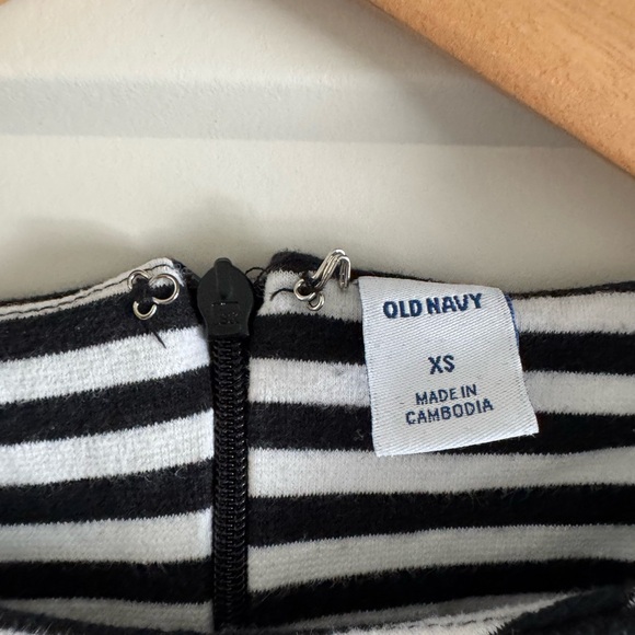 Womens Striped Mini Dress - Picture 3 of 5